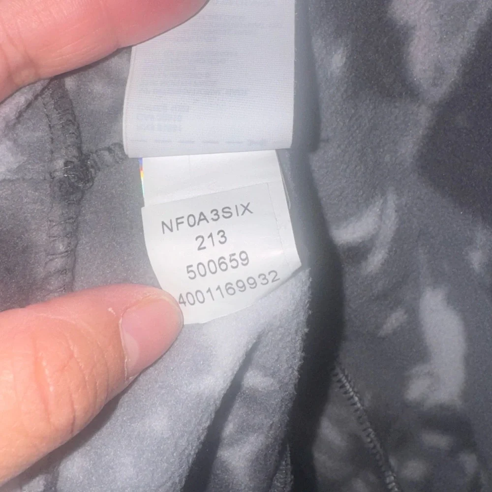 THE NORTH FACE' Whimzy Powder Hooded Fleece Neck Gaiter scattershot gray camo